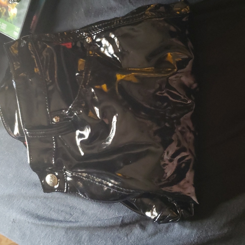 Pleather pants